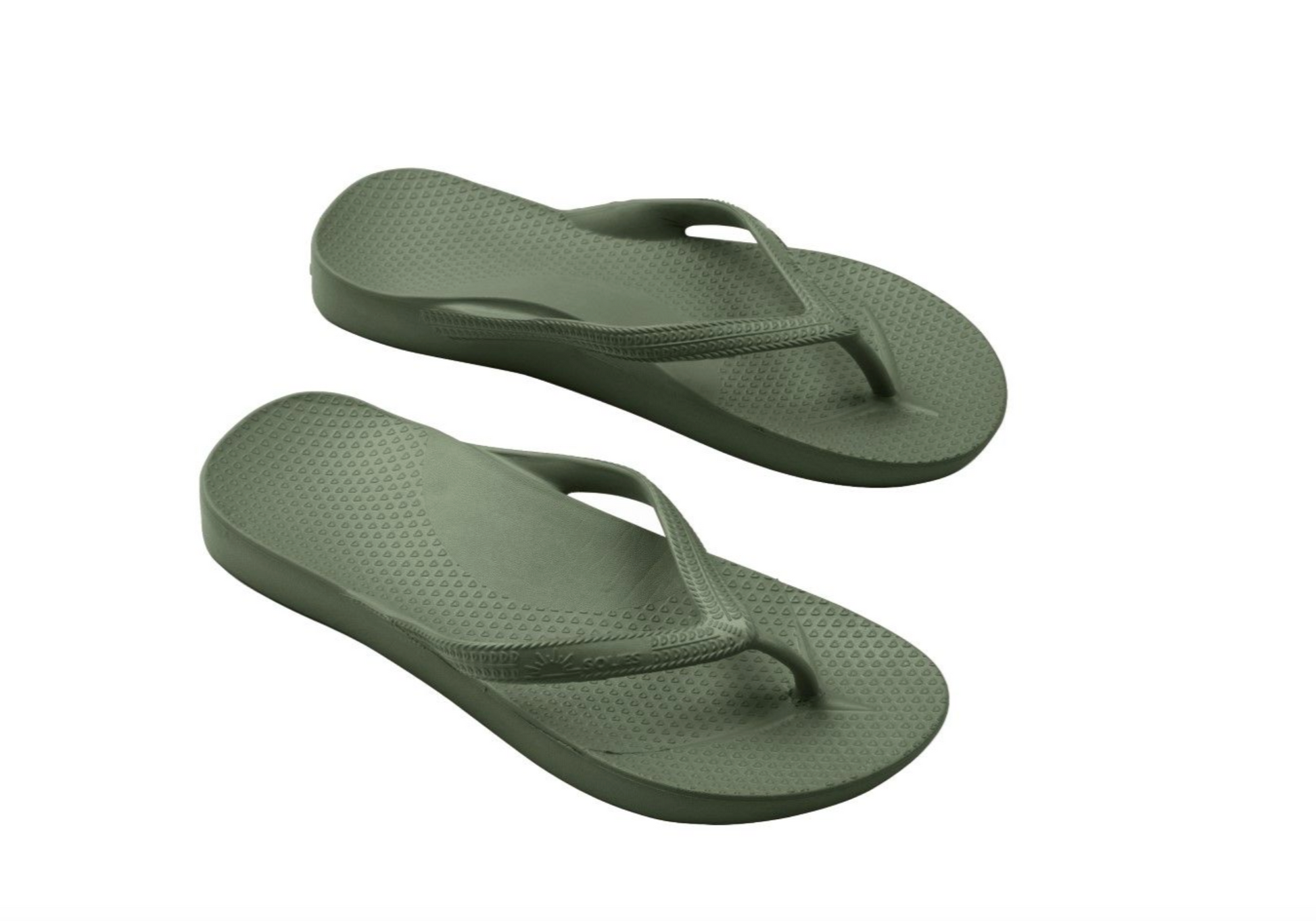 SOLIES ORIGINAL ARCH SUPPORT THONGS / JUNGLE GREEN